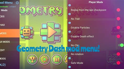 Geometry Dash Mod Apk 2.2 free download: 75.33 MB .